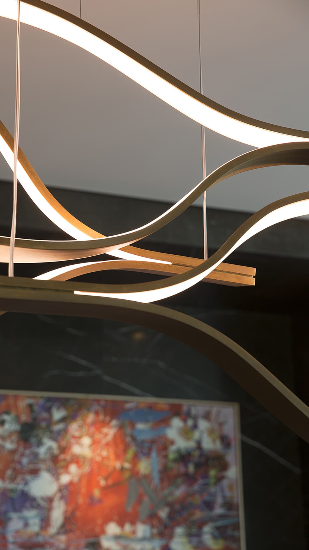 Tape Pendant Light