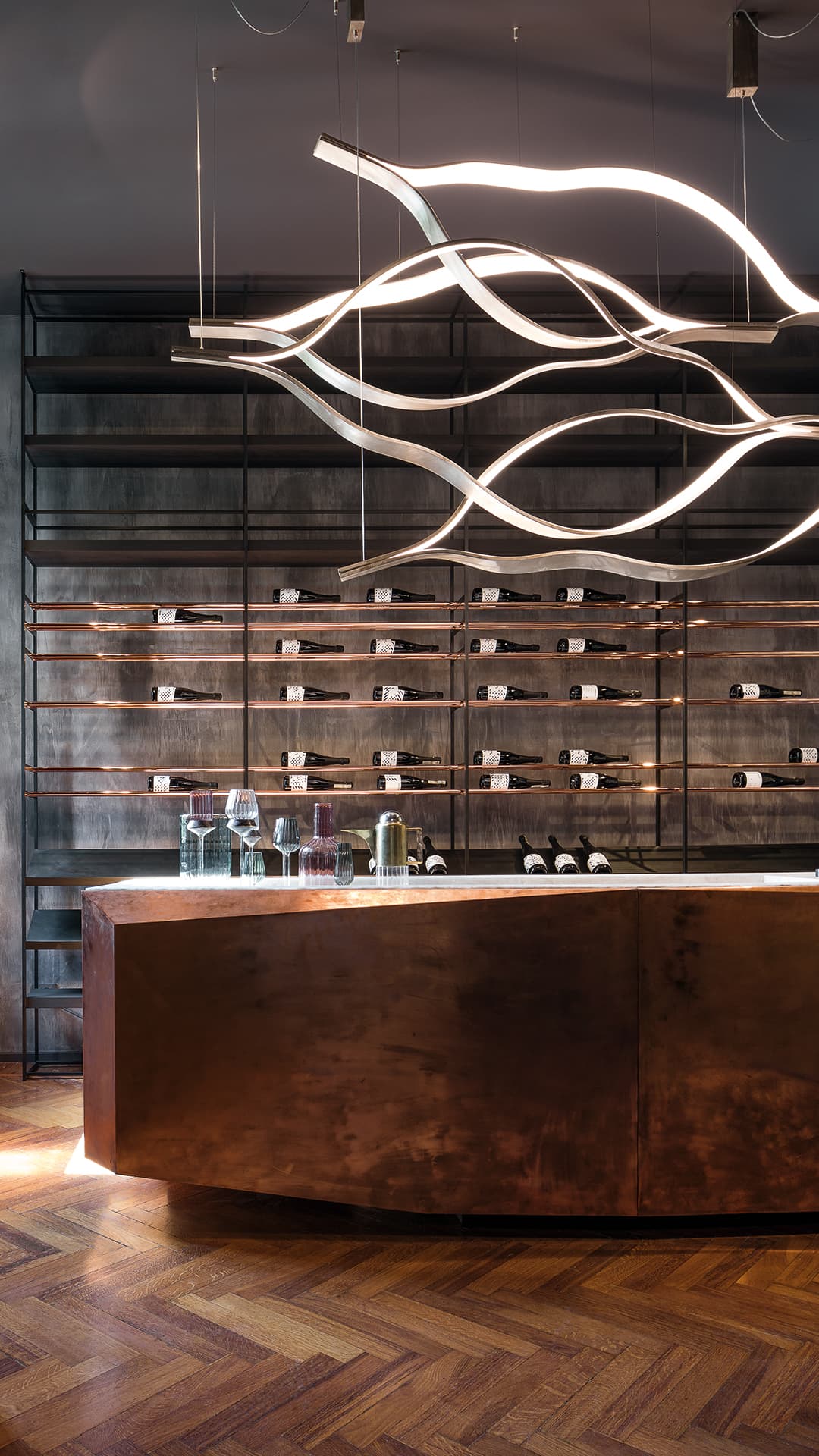 Tape Pendant Light