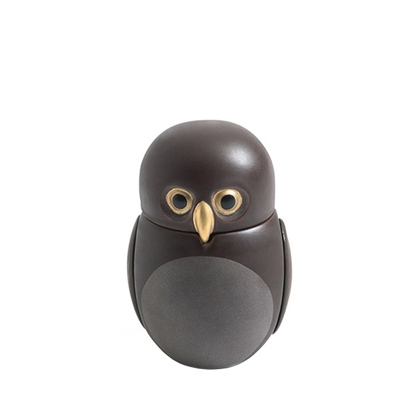 Screech Owls Vase