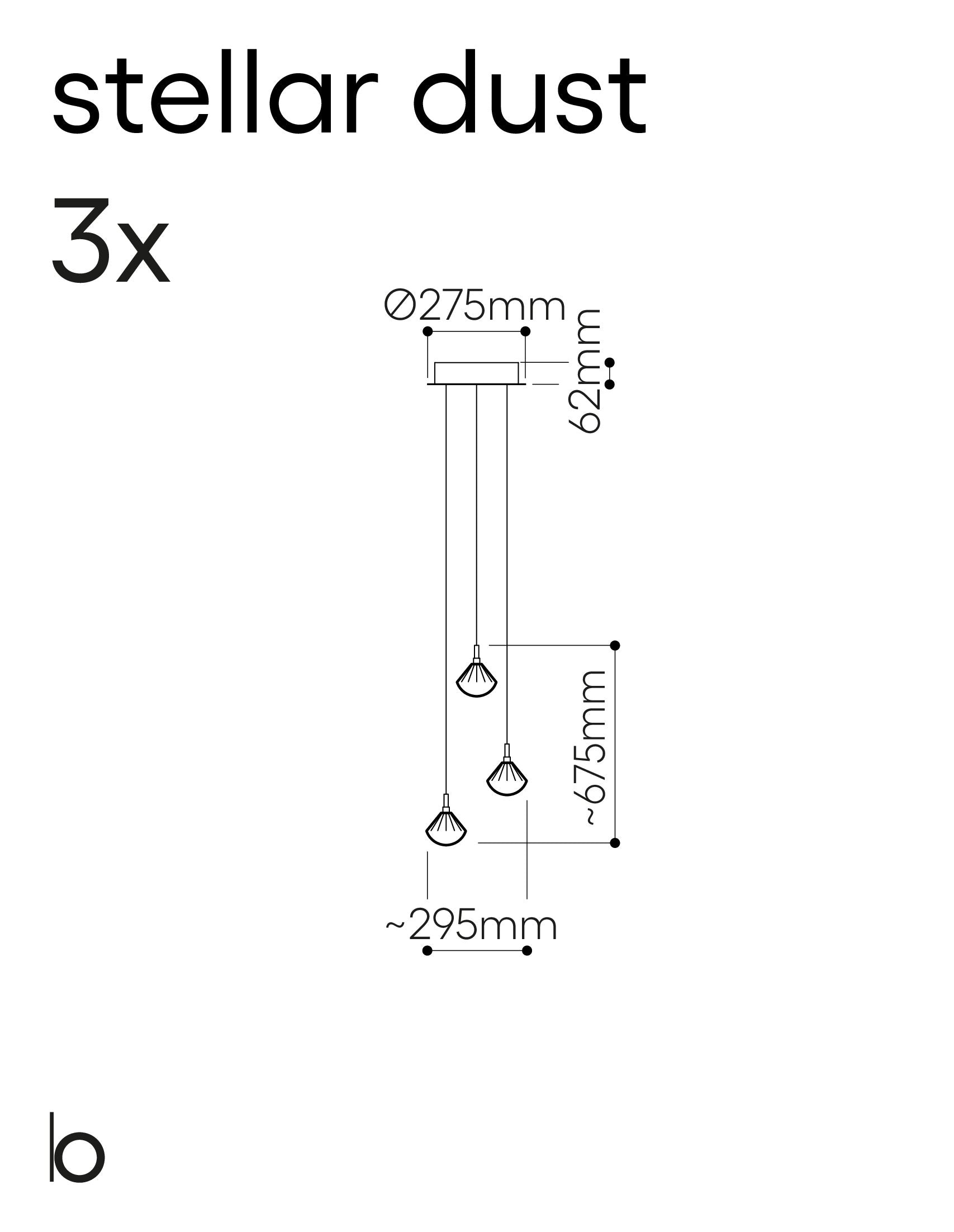 Stellar Dust Pendant Light