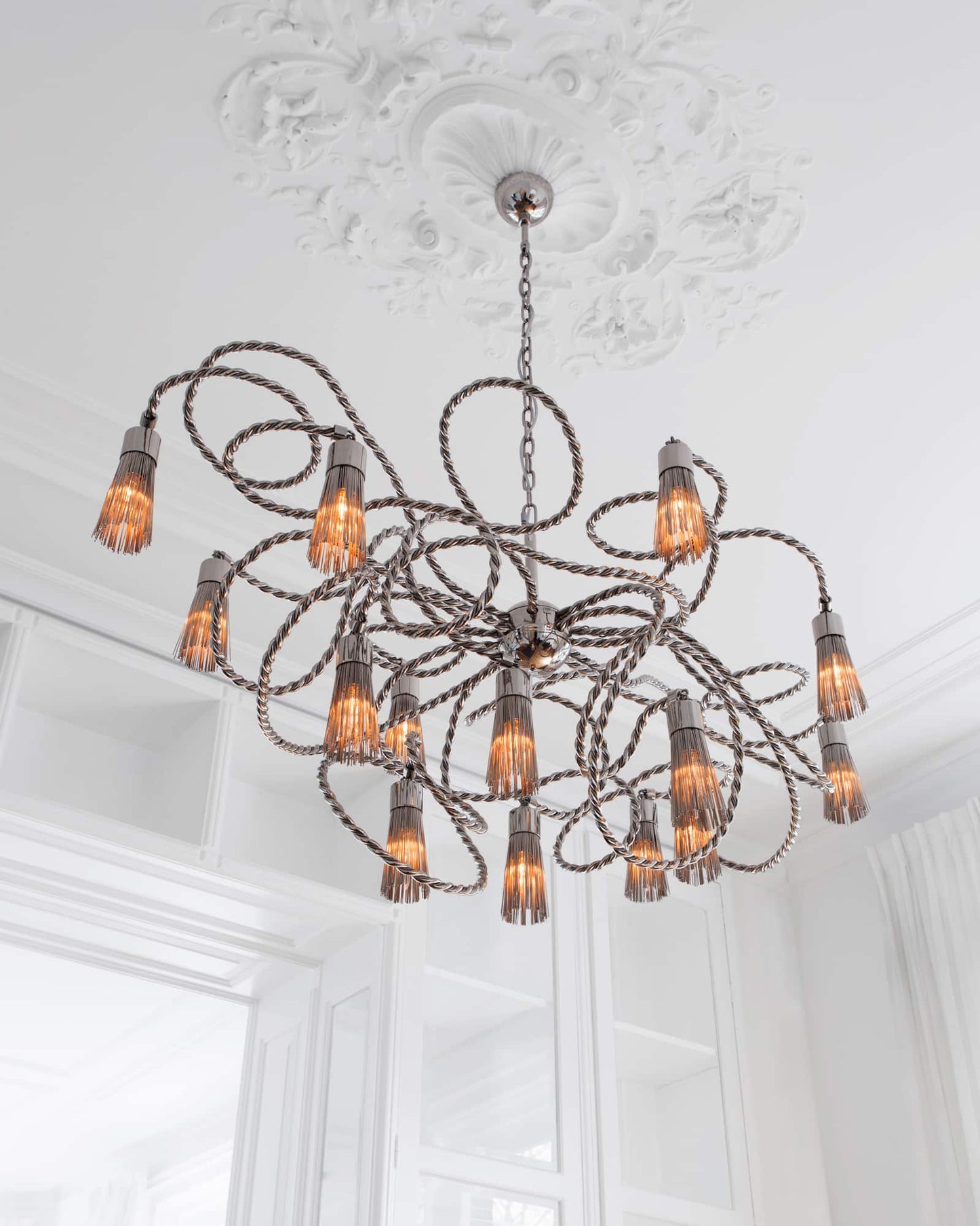 Sultans Of Swing Chandelier Oval