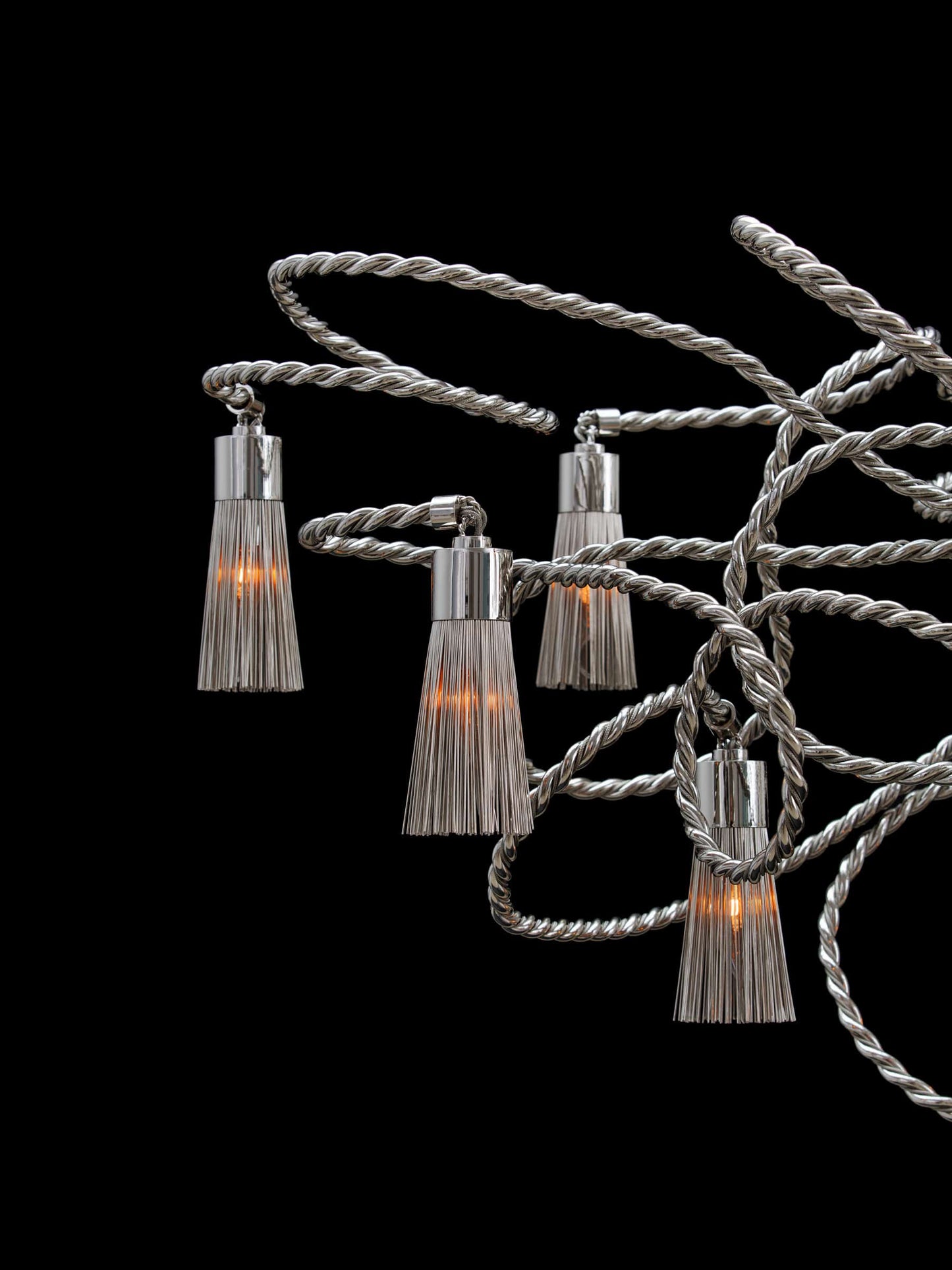 Sultans Of Swing Chandelier Round