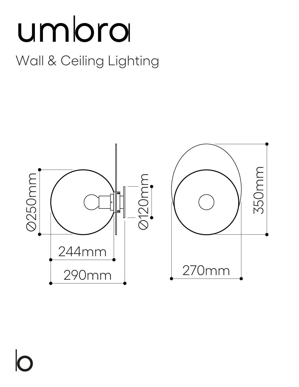 Umbra Wall Light