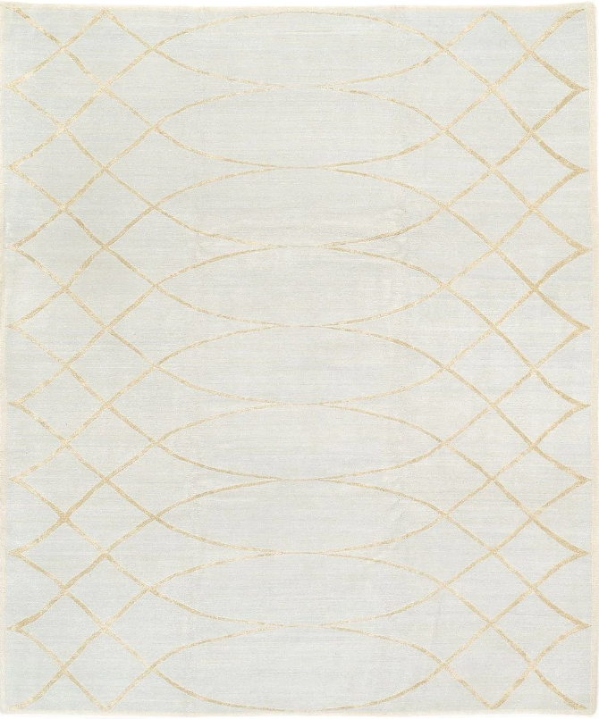 Arching Lattice Freshwater Rug