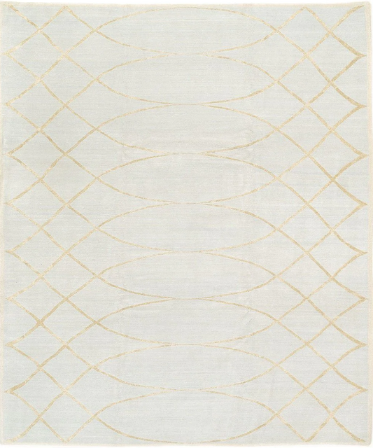 Arching Lattice Freshwater Rug